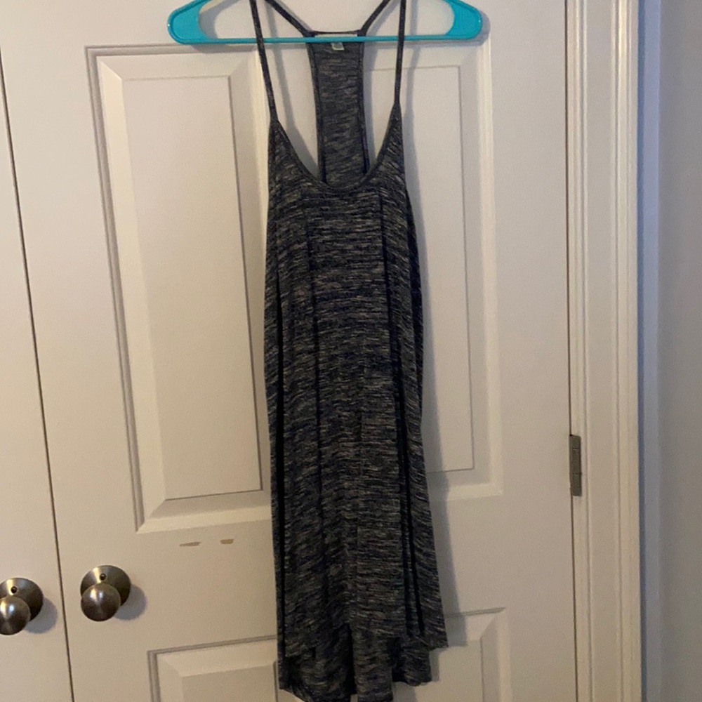 Blue Sleeveless Sweater Dress, AE size M